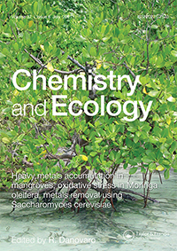 Cover image for Chemistry and Ecology, Volume 37, Issue 6, 2021