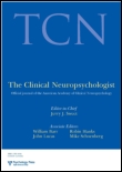 Cover image for The Clinical Neuropsychologist, Volume 14, Issue 3, 2000