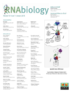 Cover image for RNA Biology, Volume 10, Issue 1, 2013