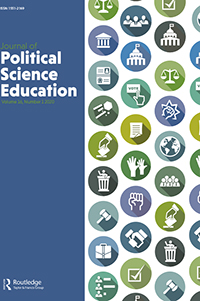 Cover image for Journal of Political Science Education, Volume 16, Issue 1, 2020