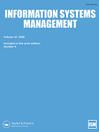 Cover image for Information Systems Management, Volume 37, Issue 4, 2020