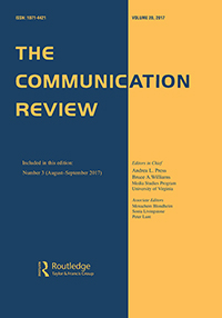 Cover image for The Communication Review, Volume 20, Issue 3, 2017