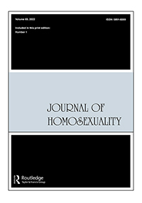 Cover image for Journal of Homosexuality, Volume 69, Issue 1, 2022