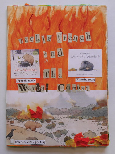 FIGURE 2 Jackie French and the Wombat Combat (Cook Citation2021, 1).