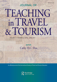 Cover image for Journal of Teaching in Travel & Tourism, Volume 17, Issue 2, 2017