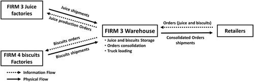 Figure 3. Collaboration structure adopted by FIRM3 and FIRM4.