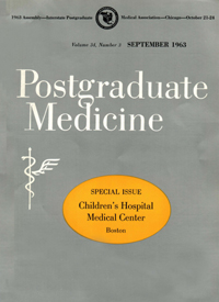 Cover image for Postgraduate Medicine, Volume 34, Issue 3, 1963