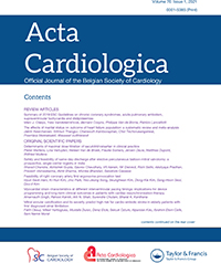Cover image for Acta Cardiologica, Volume 76, Issue 1, 2021