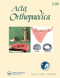 Cover image for Acta Orthopaedica, Volume 91, Issue 1, 2020
