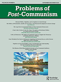 Cover image for Problems of Post-Communism, Volume 69, Issue 6, 2022