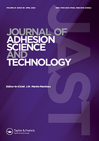 Cover image for Journal of Adhesion Science and Technology, Volume 34, Issue 8, 2020