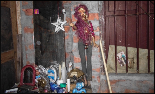 Figure 1. A selection of Madhabi’s possessions. Photograph by Madhabi, June 2015 (reproduced with permission).