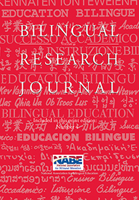 Cover image for Bilingual Research Journal, Volume 41, Issue 4, 2018