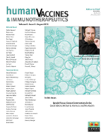 Cover image for Human Vaccines & Immunotherapeutics, Volume 8, Issue 8, 2012