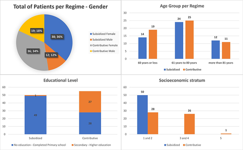 Figure 1 Characterization of the study population.