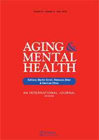 Cover image for Aging & Mental Health, Volume 23, Issue 4, 2019