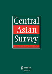 Cover image for Central Asian Survey, Volume 36, Issue 4, 2017