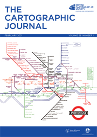 Cover image for The Cartographic Journal, Volume 58, Issue 1, 2021