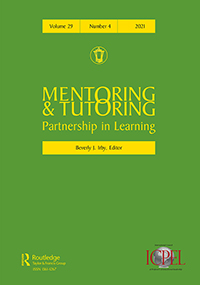 Cover image for Mentoring & Tutoring: Partnership in Learning, Volume 29, Issue 4, 2021