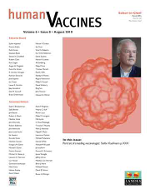 Cover image for Human Vaccines & Immunotherapeutics, Volume 6, Issue 8, 2010