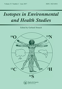 Cover image for Isotopes in Environmental and Health Studies, Volume 53, Issue 3, 2017