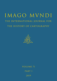 Cover image for Imago Mundi, Volume 71, Issue 1, 2019