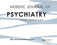 Cover image for Nordic Journal of Psychiatry, Volume 73, Issue 4-5, 2019