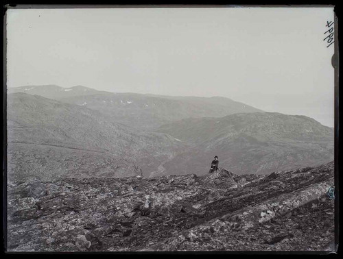 Figure 17. Roland Bonaparte/G.Roche, Roland Bonaparte in mountain landscape in the north of Norway. 1884. Photograph reproduced with permission from Musée du Quai Branly, Paris.