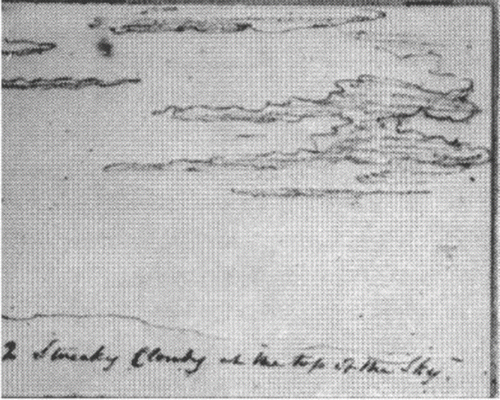 FIGURE 5 Constable: Drawing according to Cozens. (From Gombrich, E. H. [2000]. Art and Illusion. Princeton, NJ: Princeton University Press; pp. 176–177.)