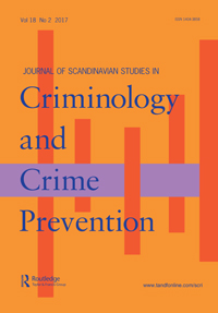 Cover image for Nordic Journal of Criminology, Volume 18, Issue 2, 2017