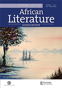 Cover image for Journal of the African Literature Association, Volume 8, Issue 1, 2013