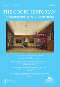 Cover image for The Court Historian, Volume 27, Issue 1, 2022
