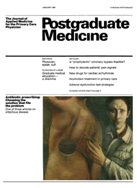 Cover image for Postgraduate Medicine, Volume 69, Issue 1, 1981