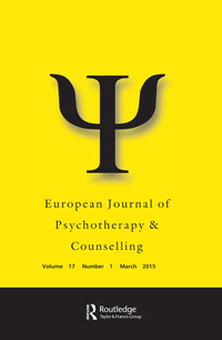 Cover image for European Journal of Psychotherapy & Counselling, Volume 17, Issue 1, 2015