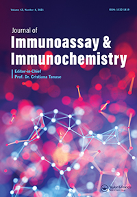 Cover image for Journal of Immunoassay and Immunochemistry, Volume 42, Issue 4, 2021