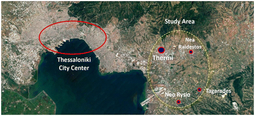 Figure 1. The study area.