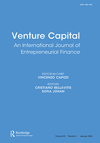 Cover image for Venture Capital, Volume 26, Issue 1, 2024