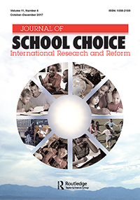 Cover image for Journal of School Choice, Volume 11, Issue 4, 2017