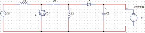 Figure 4. Conventional SEPIC converter (Morelo et al., Citation2020)