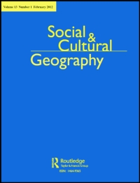 Cover image for Social & Cultural Geography, Volume 18, Issue 1, 2017