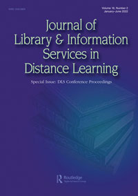 Cover image for Journal of Library & Information Services in Distance Learning, Volume 16, Issue 2, 2022