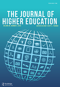 Cover image for The Journal of Higher Education, Volume 89, Issue 3, 2018