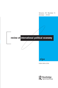 Cover image for Review of International Political Economy, Volume 25, Issue 5, 2018