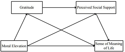 Figure 1 The Proposed Serial Mediation Model.