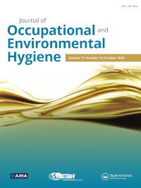 Cover image for Journal of Occupational and Environmental Hygiene, Volume 17, Issue 10, 2020