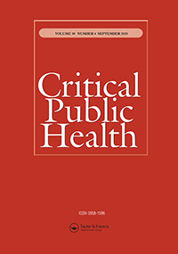 Cover image for Critical Public Health, Volume 30, Issue 4, 2020