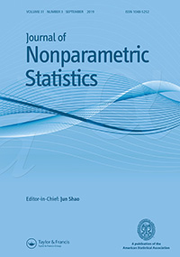 Cover image for Journal of Nonparametric Statistics, Volume 31, Issue 3, 2019
