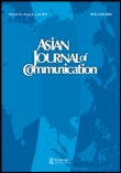 Cover image for Asian Journal of Communication, Volume 23, Issue 2, 2013