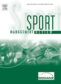 Cover image for Sport Management Review, Volume 23, Issue 3, 2020