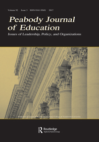 Cover image for Peabody Journal of Education, Volume 92, Issue 3, 2017